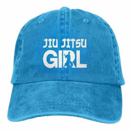 Moda de niñas Gorra Jiu Jitsu Girl